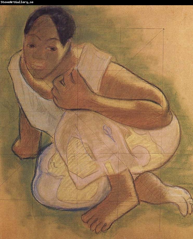 Paul Gauguin Tahiti woman